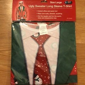 Ugly sweater long sleeve T-shirt